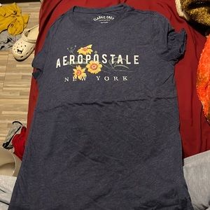 Aeropostale Dark Blue Large Shirt